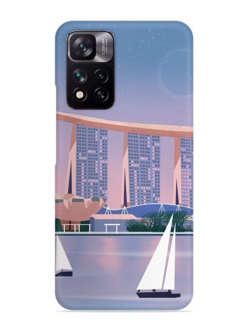 Singapore Scenery Architecture Snap Case for Xiaomi Mi 11I (5G) Zapvi
