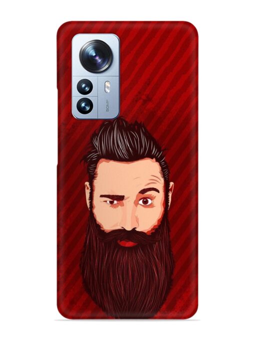 Beardo Man Snap Case for Xiaomi Mi 12 Pro (5G) Zapvi