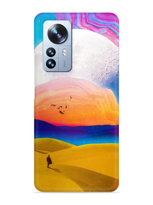 Sandy Desert Snap Case for Xiaomi Mi 12 Pro (5G) Zapvi