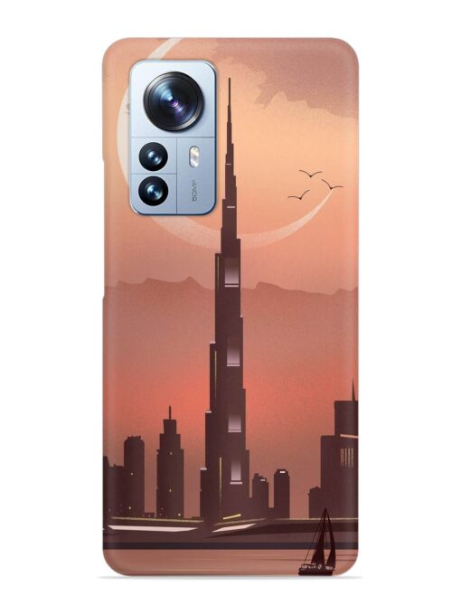 Landmark Burj Khalifa Snap Case for Xiaomi Mi 12 Pro (5G) Zapvi