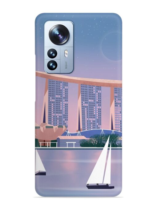 Singapore Scenery Architecture Snap Case for Xiaomi Mi 12 Pro (5G) Zapvi