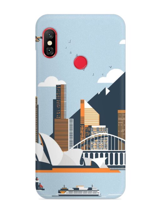 Sydney Opera Landscape Snap Case for Xiaomi Mi A2 Zapvi