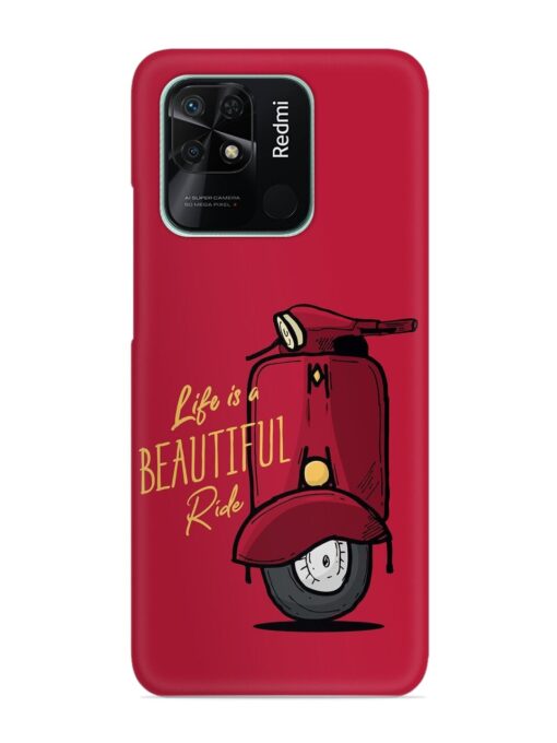 Life Is Beautiful Rides Snap Case for Xiaomi Redmi 10 Zapvi