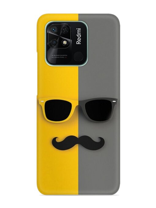 Stylish Goggle Snap Case for Xiaomi Redmi 10 Zapvi
