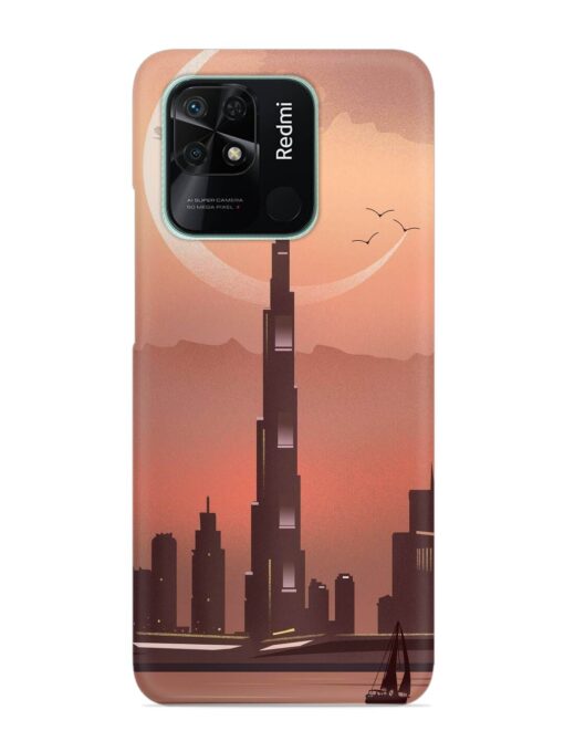 Landmark Burj Khalifa Snap Case for Xiaomi Redmi 10 Zapvi