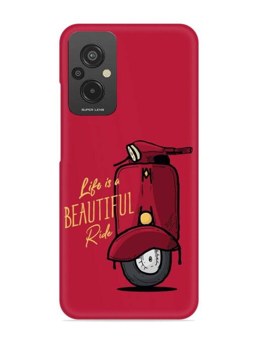 Life Is Beautiful Rides Snap Case for Xiaomi Redmi 11 Prime (4G) Zapvi