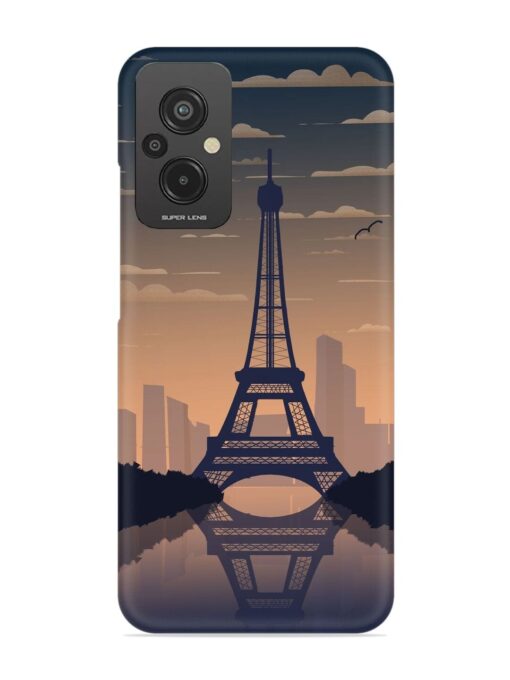 France Paris Eiffel Tower Gradient Snap Case for Xiaomi Redmi 11 Prime (4G) Zapvi