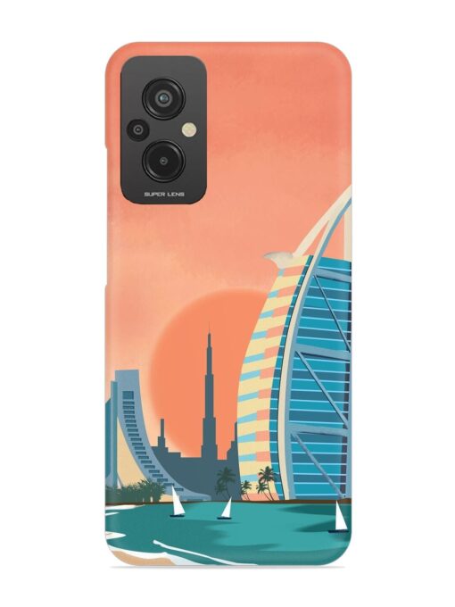 Dubai Architectural Scenery Snap Case for Xiaomi Redmi 11 Prime (4G) Zapvi