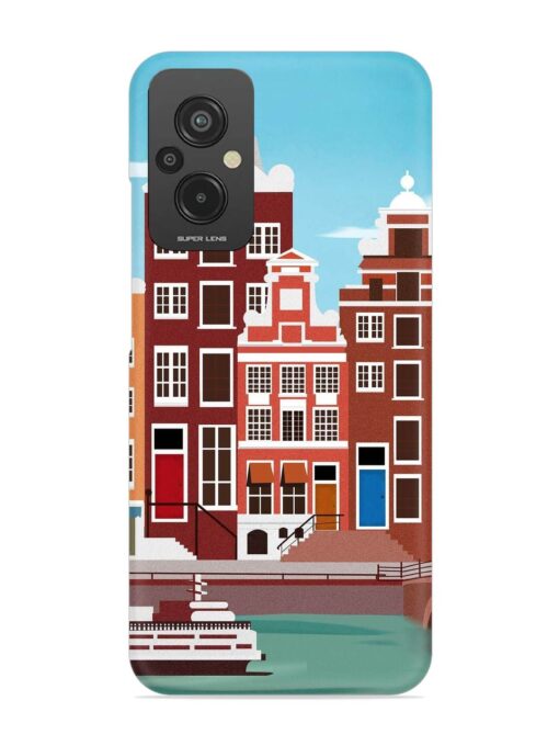 Scenery Architecture Amsterdam Landscape Snap Case for Xiaomi Redmi 11 Prime (4G) Zapvi