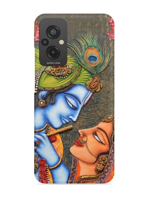 Lord Radha Krishna Flute Art Snap Case for Xiaomi Redmi 11 Prime (4G) Zapvi