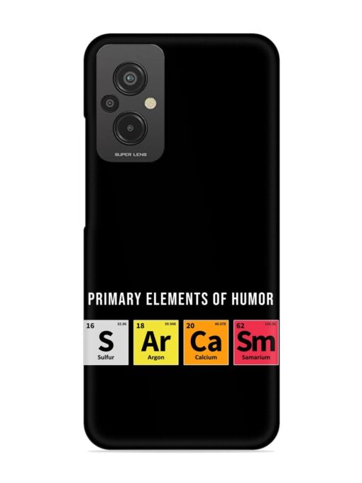 Primary Elements Humor Snap Case for Xiaomi Redmi 11 Prime (4G) Zapvi