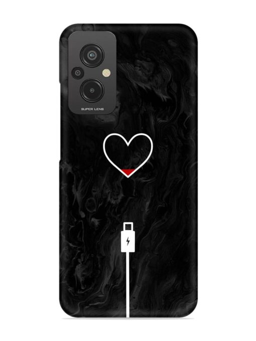 Heart Charging Vector Snap Case for Xiaomi Redmi 11 Prime (4G) Zapvi