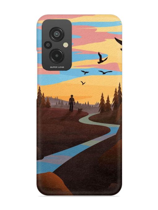 Natural Landscape Art Snap Case for Xiaomi Redmi 11 Prime (4G) Zapvi