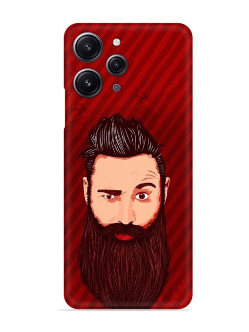 Beardo Man Snap Case for Xiaomi Redmi 12 (4G) Zapvi
