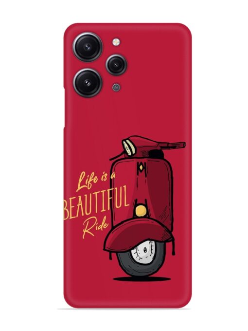Life Is Beautiful Rides Snap Case for Xiaomi Redmi 12 (4G) Zapvi