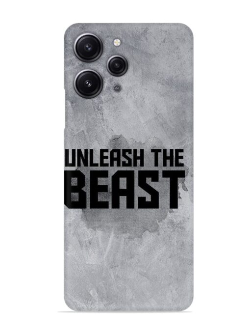 Unleash The Beast Snap Case for Xiaomi Redmi 12 (4G) Zapvi