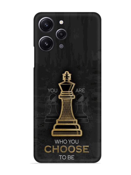 You Are Who Choose To Be Snap Case for Xiaomi Redmi 12 (4G) Zapvi