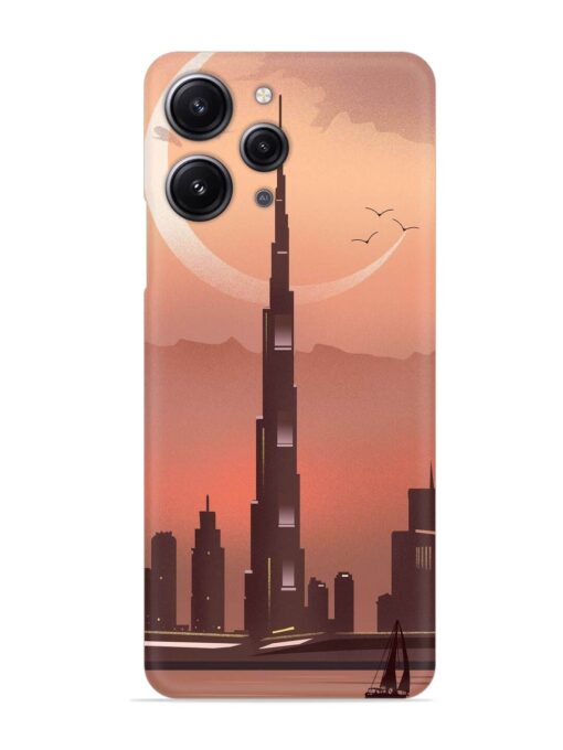 Landmark Burj Khalifa Snap Case for Xiaomi Redmi 12 (4G) Zapvi