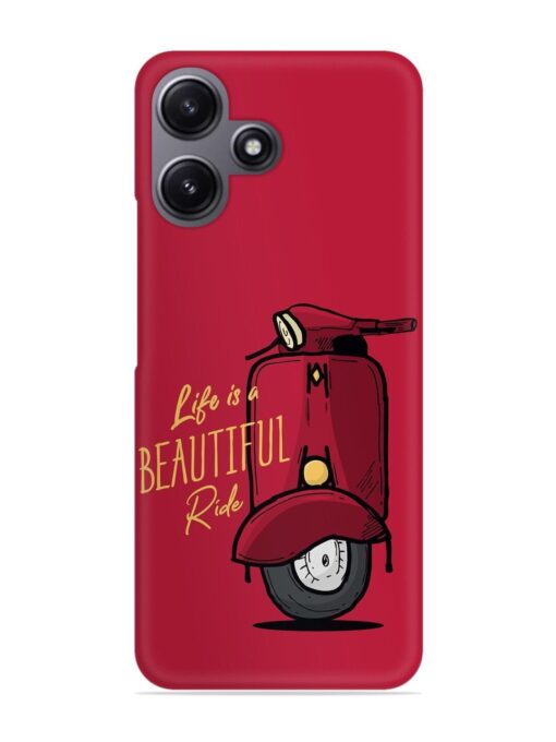 Life Is Beautiful Rides Snap Case for Xiaomi Redmi 12 (5G) Zapvi