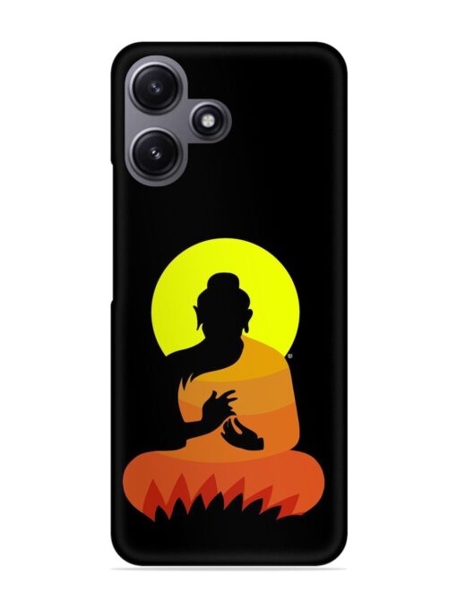 Buddha Art Black Snap Case for Xiaomi Redmi 12 (5G) Zapvi