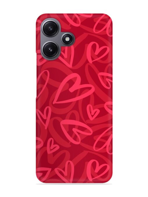 Seamless Romantic Pattern Snap Case for Xiaomi Redmi 12 (5G) Zapvi