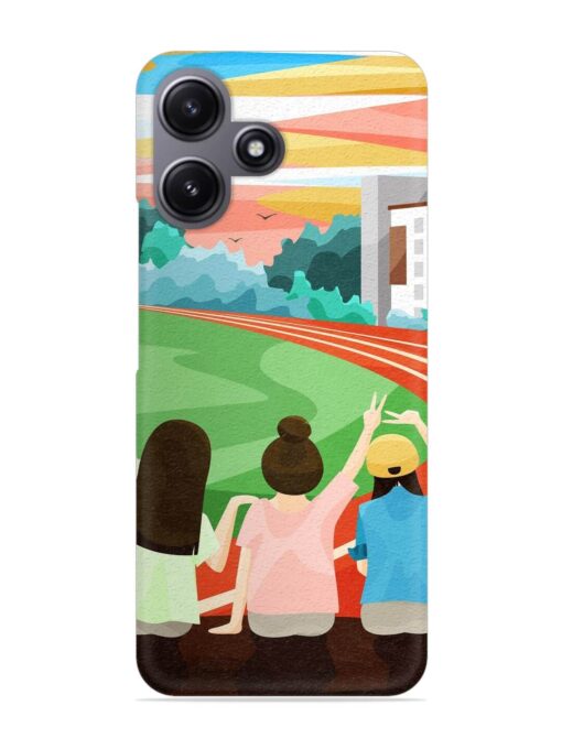 School Playground Snap Case for Xiaomi Redmi 12 (5G) Zapvi