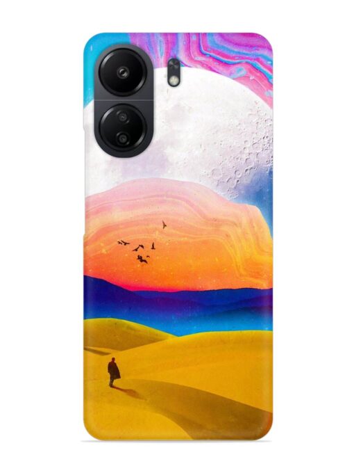 Sandy Desert Snap Case for Xiaomi Redmi 13C (4G) Zapvi