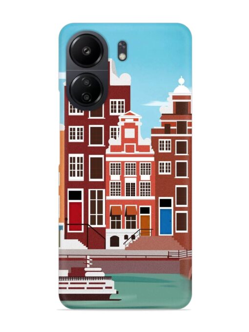 Scenery Architecture Amsterdam Landscape Snap Case for Xiaomi Redmi 13C (4G) Zapvi
