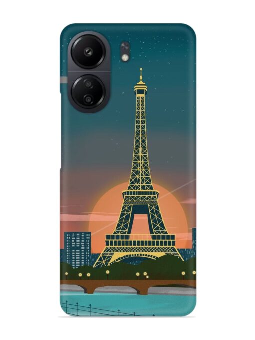 Scenery Architecture France Paris Snap Case for Xiaomi Redmi 13C (4G) Zapvi
