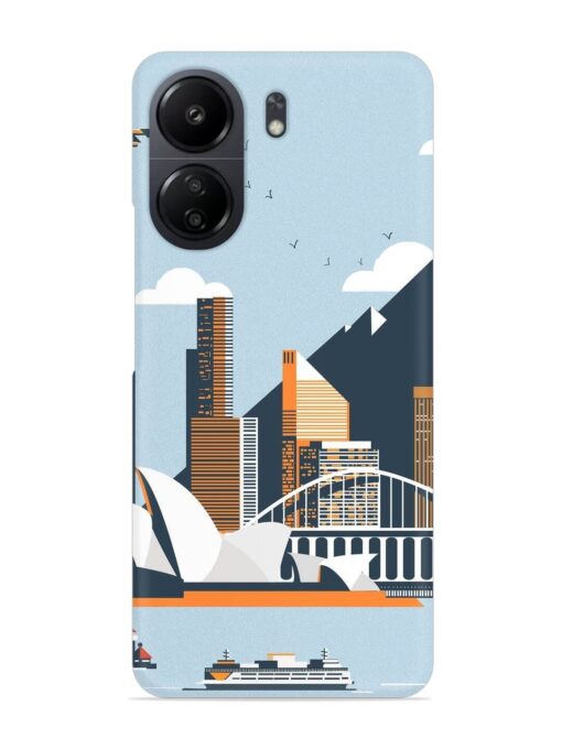 Sydney Opera Landscape Snap Case for Xiaomi Redmi 13C (4G) Zapvi