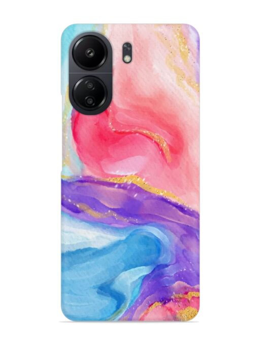 Watercolor Gradient Snap Case for Xiaomi Redmi 13C (4G) Zapvi