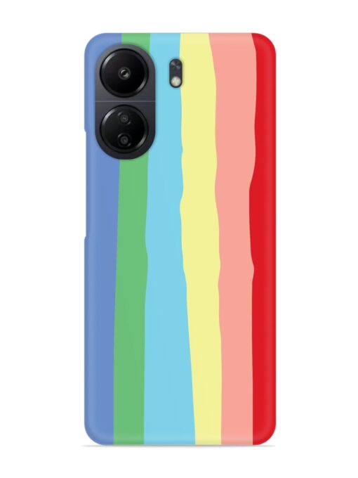 Rainbow Premium Shade Snap Case for Xiaomi Redmi 13C (4G) Zapvi