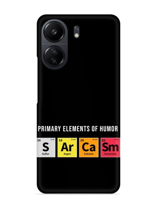 Primary Elements Humor Snap Case for Xiaomi Redmi 13C (4G) Zapvi