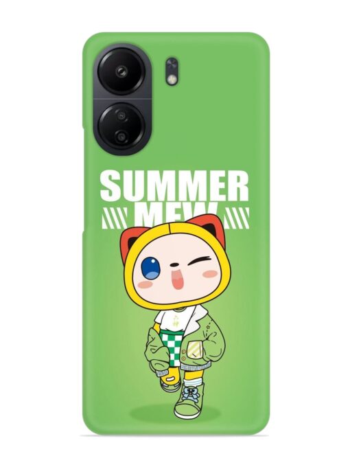 Summer Mew Snap Case for Xiaomi Redmi 13C (4G) Zapvi