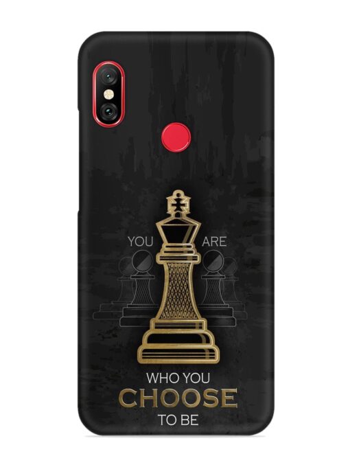 You Are Who Choose To Be Snap Case for Xiaomi Redmi 6 Pro Zapvi