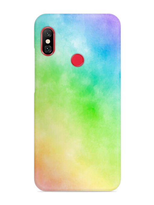 Watercolor Mixture Snap Case for Xiaomi Redmi 6 Pro Zapvi