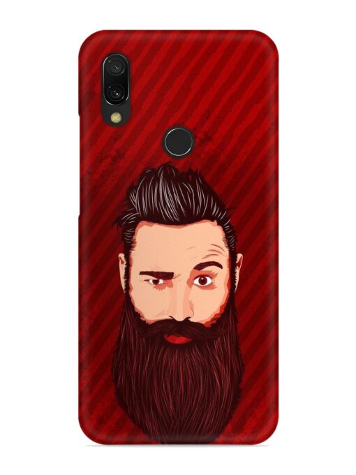 Beardo Man Snap Case for Xiaomi Redmi 7 Zapvi