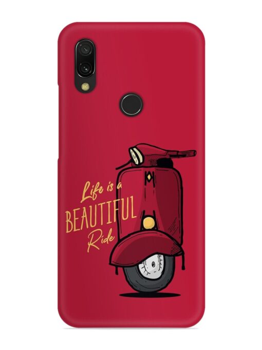 Life Is Beautiful Rides Snap Case for Xiaomi Redmi 7 Zapvi