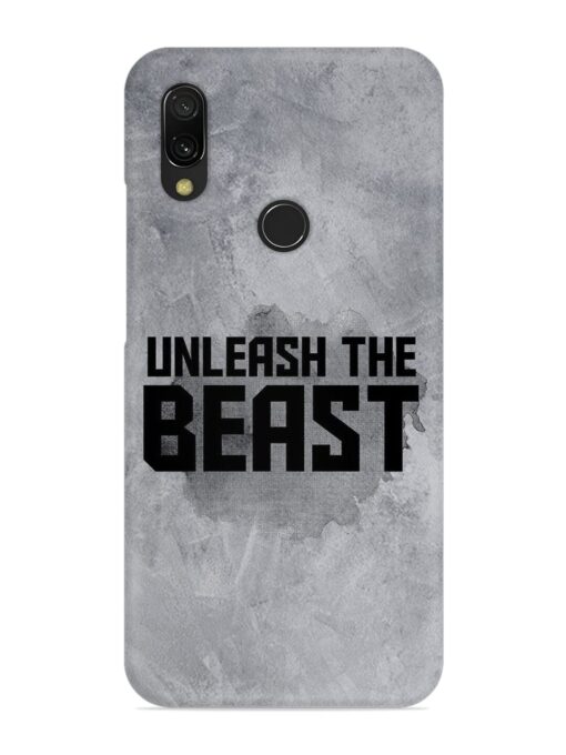 Unleash The Beast Snap Case for Xiaomi Redmi 7 Zapvi