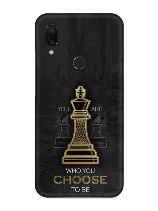 You Are Who Choose To Be Snap Case for Xiaomi Redmi 7 Zapvi