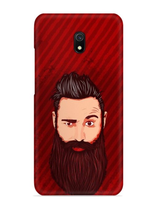 Beardo Man Snap Case for Xiaomi Redmi 8A Zapvi