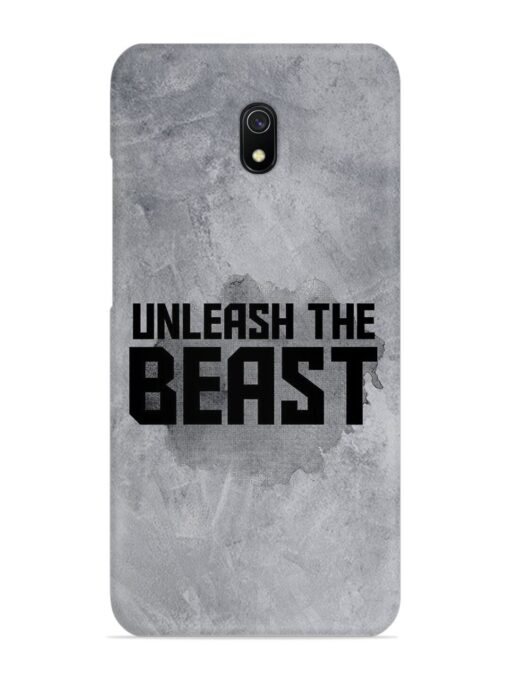 Unleash The Beast Snap Case for Xiaomi Redmi 8A Zapvi