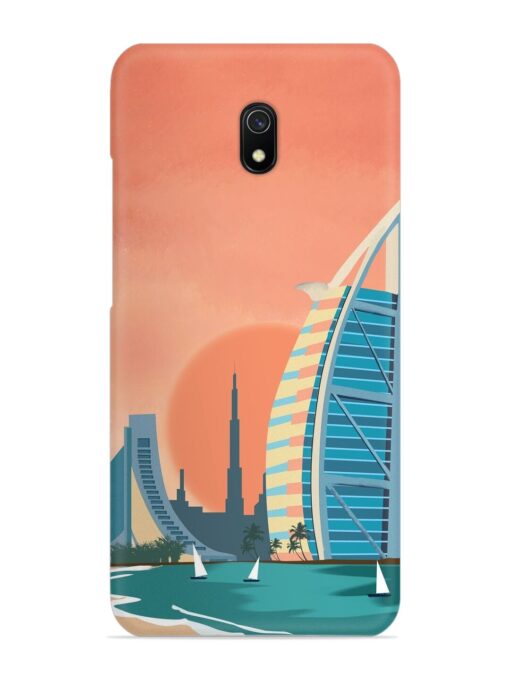 Dubai Architectural Scenery Snap Case for Xiaomi Redmi 8A Zapvi