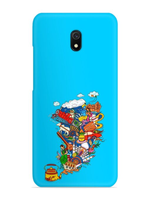 Vector Design Indian Snap Case for Xiaomi Redmi 8A Zapvi