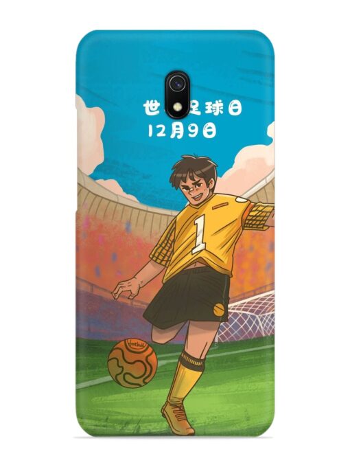 Soccer Kick Snap Case for Xiaomi Redmi 8A Zapvi