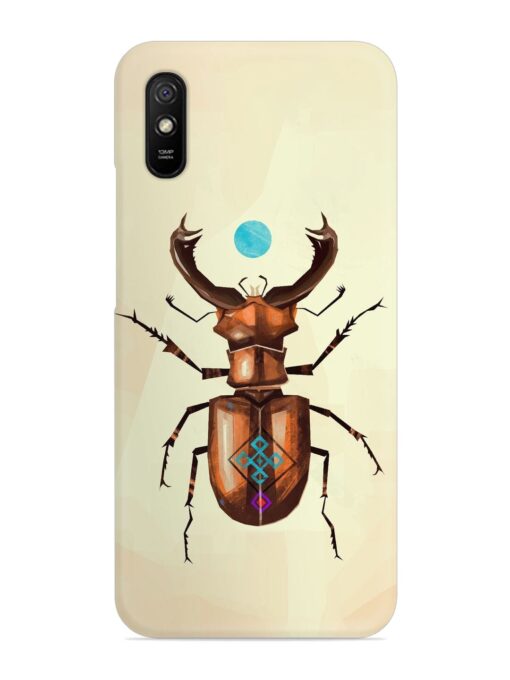 Stag Beetle Vector Snap Case for Xiaomi Redmi 9A Zapvi