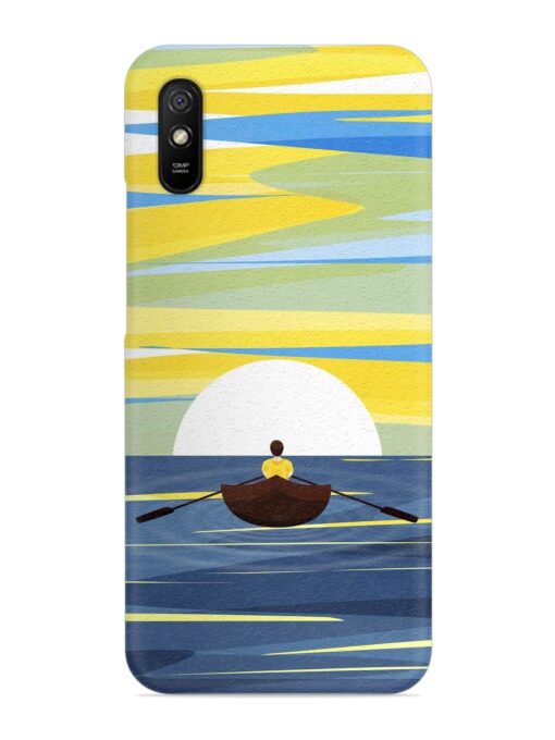 Rowing Person Ferry Paddle Snap Case for Xiaomi Redmi 9I Zapvi