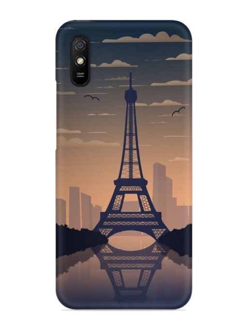 France Paris Eiffel Tower Gradient Snap Case for Xiaomi Redmi 9I Zapvi