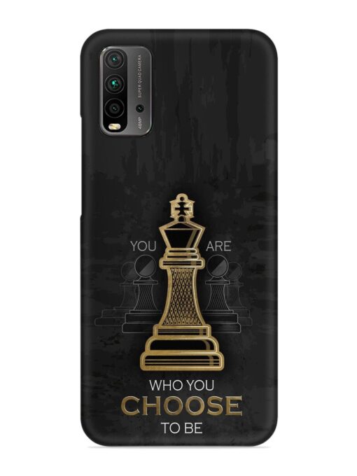 You Are Who Choose To Be Snap Case for Xiaomi Redmi 9 Power Zapvi