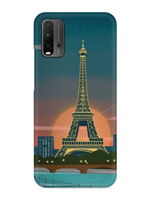Scenery Architecture France Paris Snap Case for Xiaomi Redmi 9 Power Zapvi